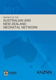 image - Report Of The Australian And New Zealand Neonatal Network 2017 Cover